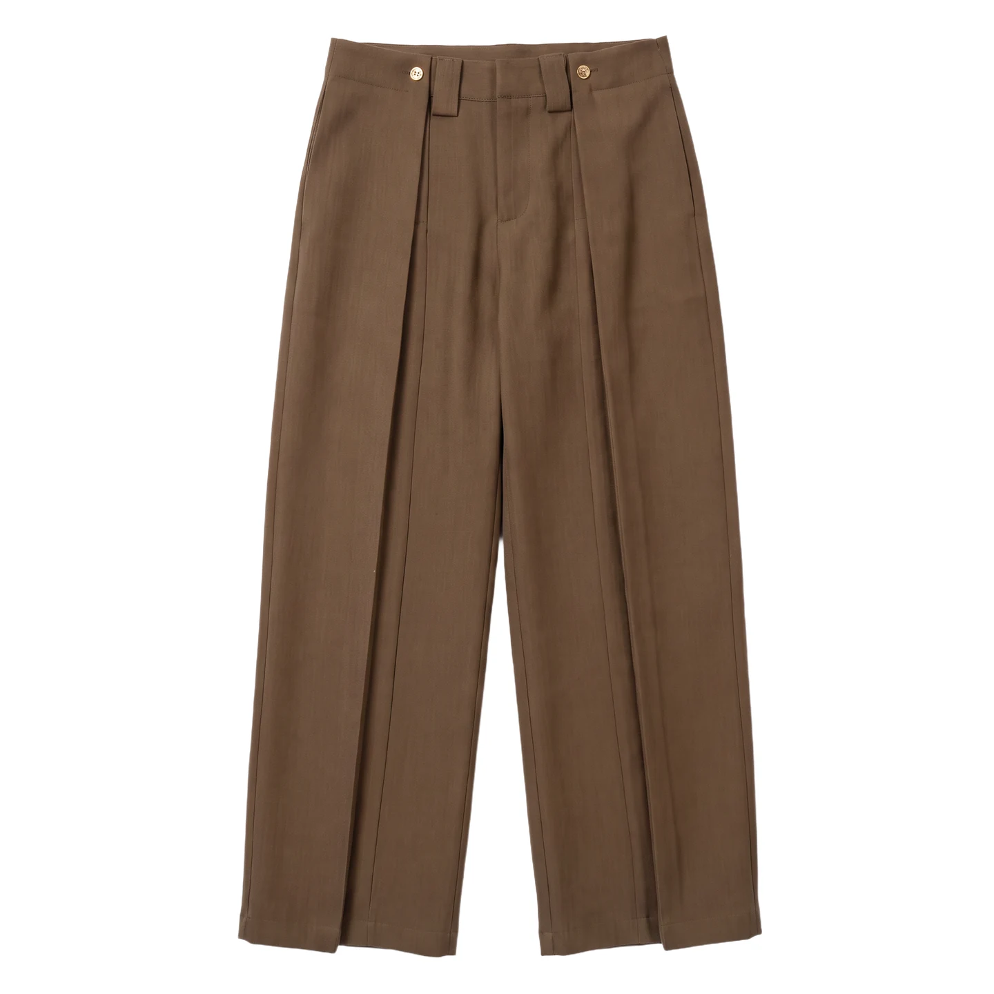 Deep-pleat tailored trousers — Garment view 5