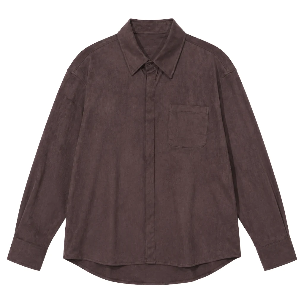 Chocolate dress shirt — Garment view 5