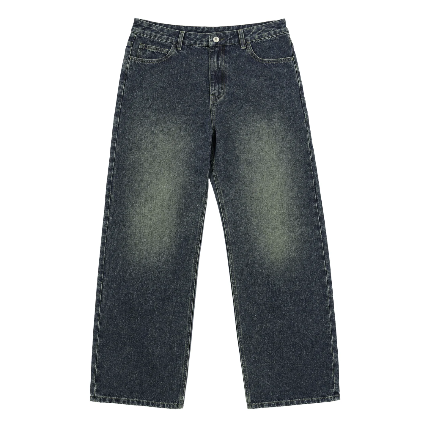 Faded wide-leg jeans — Garment view 5