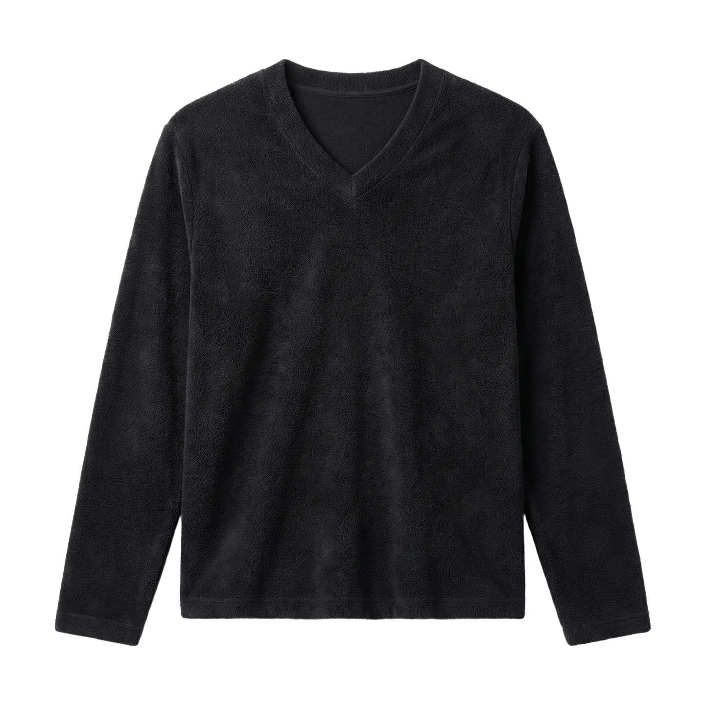 V-neck long-sleeve top — Garment view 5