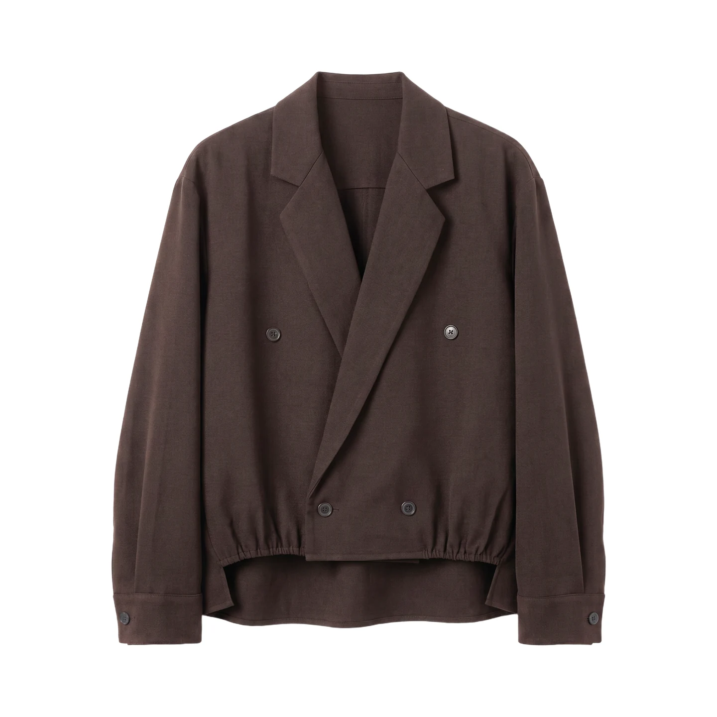 Layered-lapel jacket set — Garment view 5