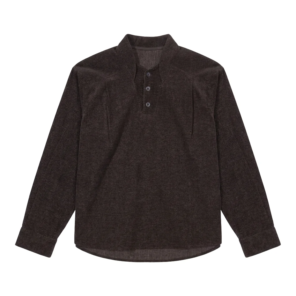 Collared shirt & trouser set — Garment view 5