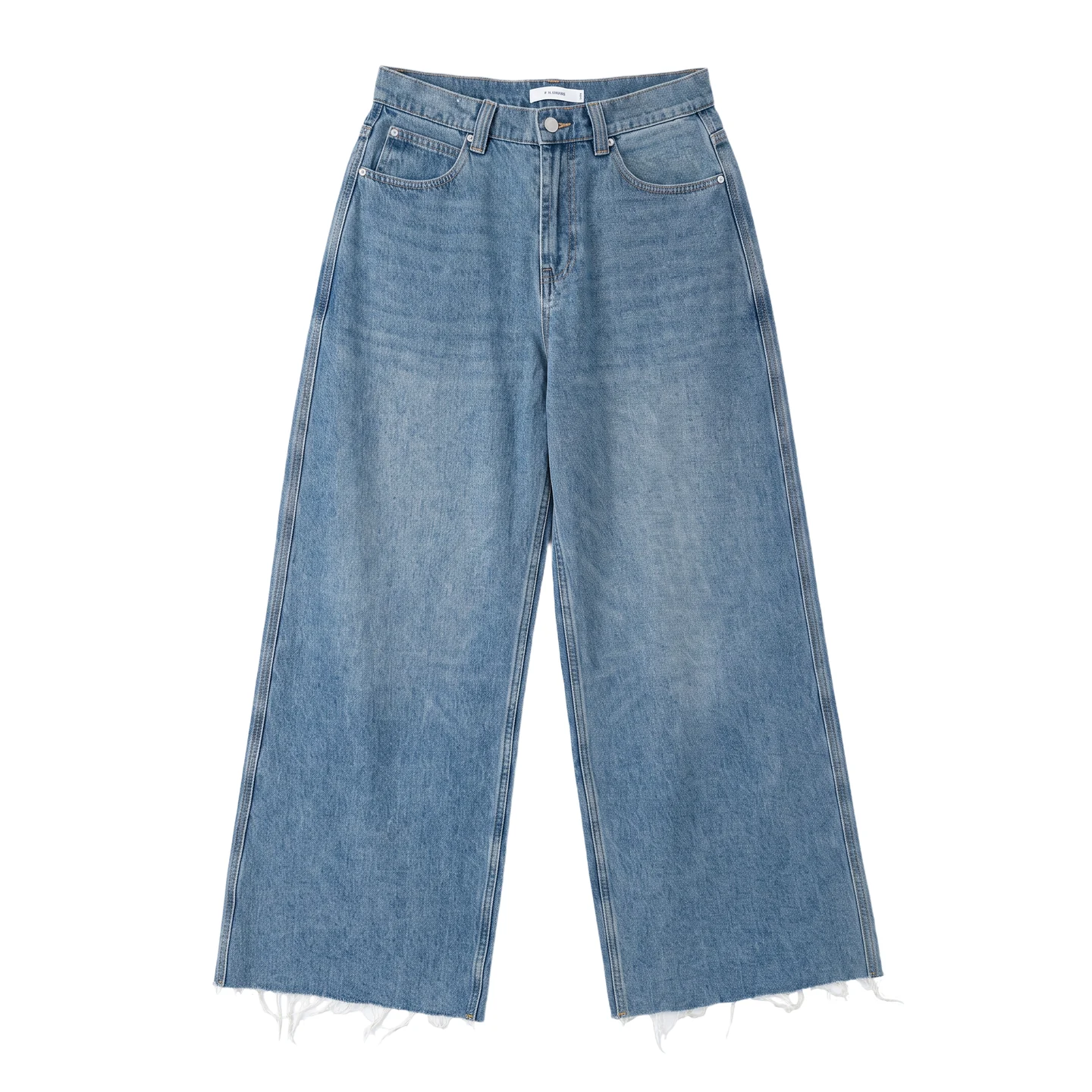 Light-wash wide jeans — Garment view 5