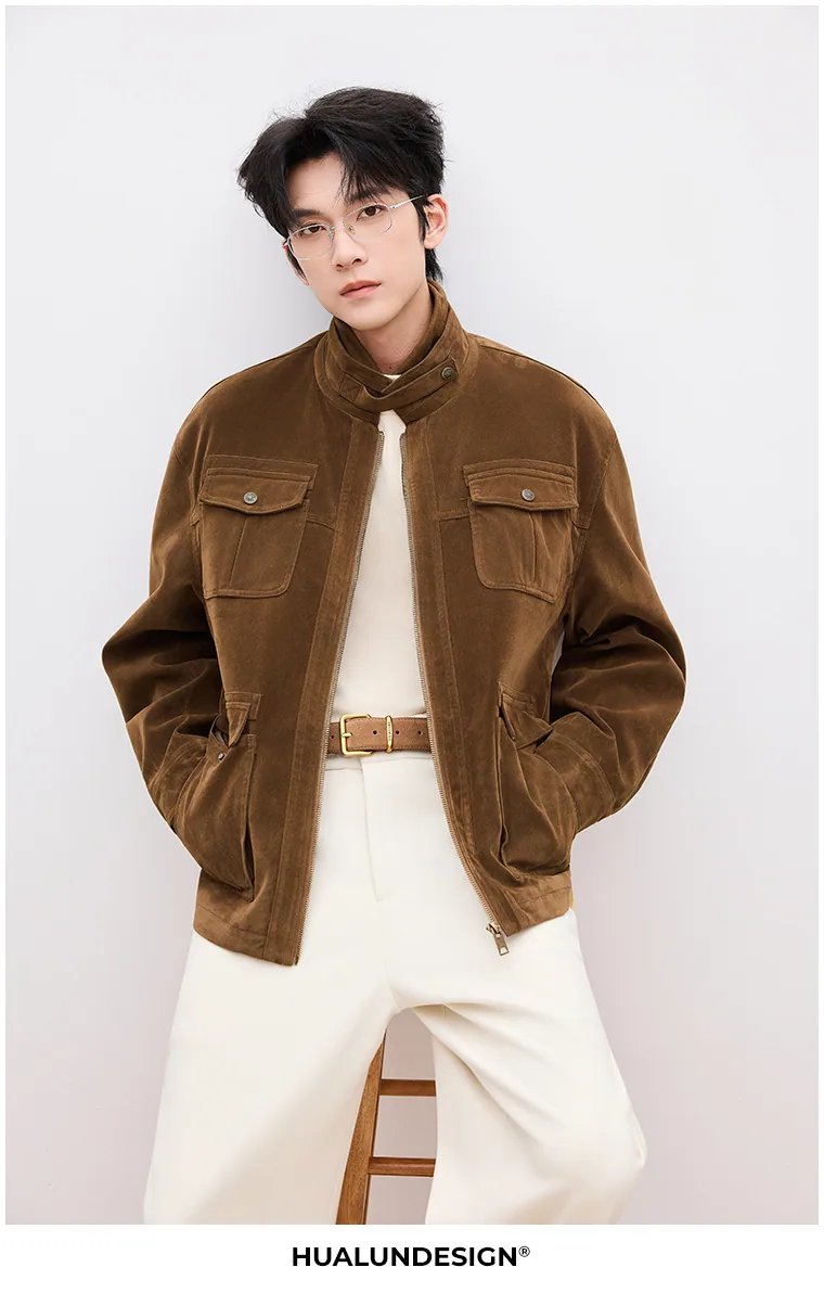 Four-pocket field jacket — On model 4