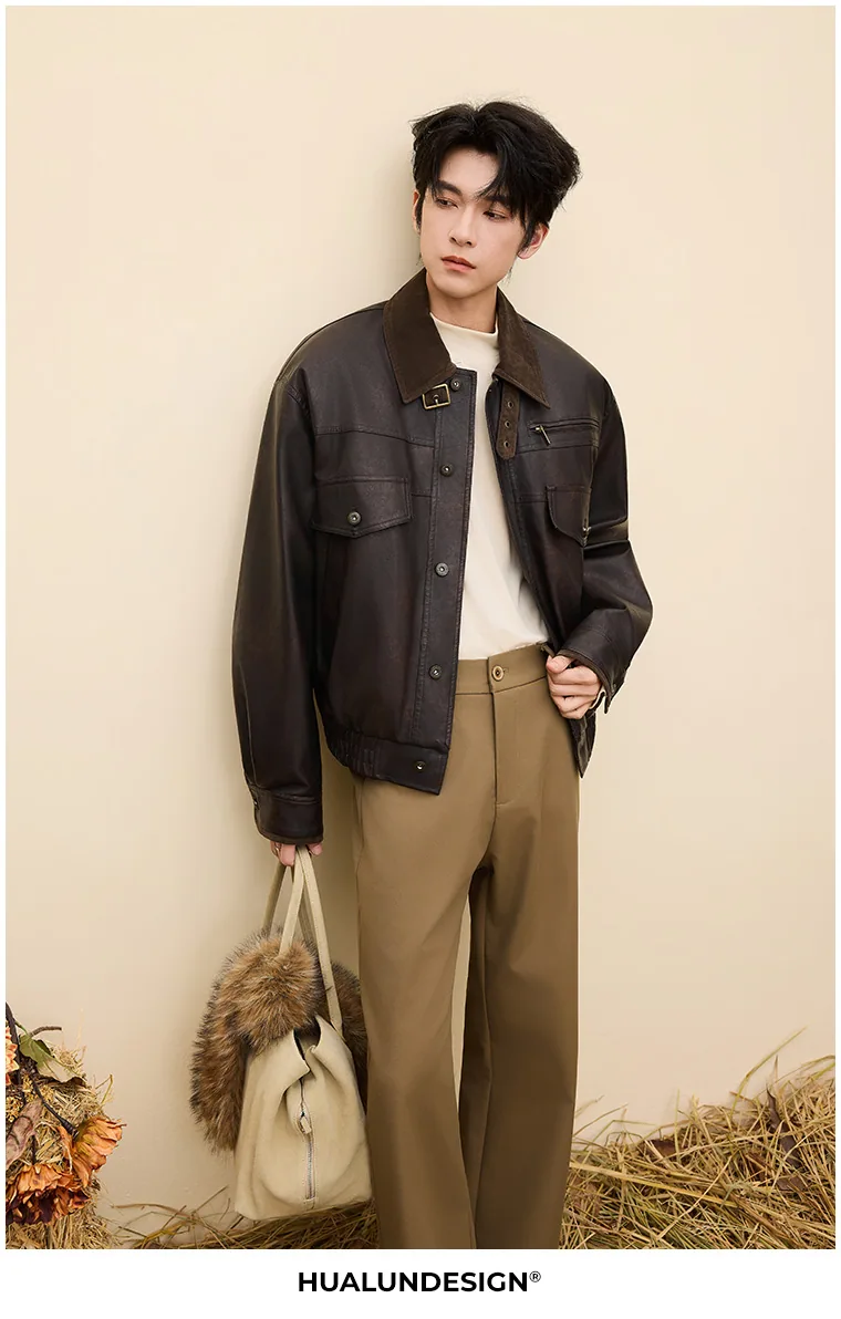 Four-pocket flight jacket — ANN630591
