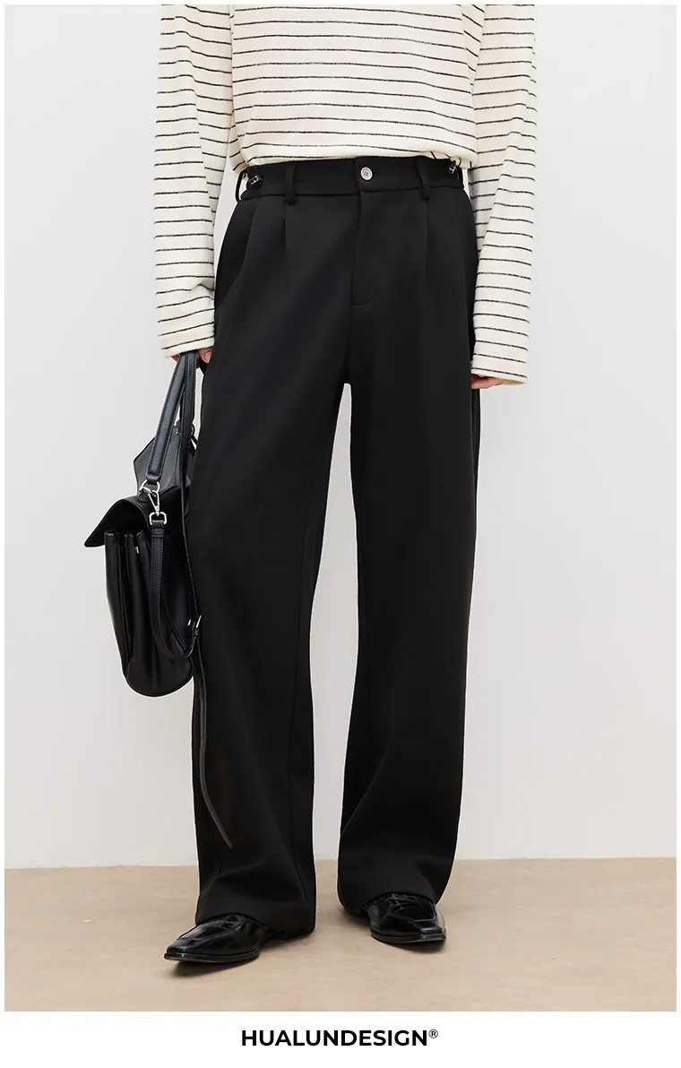 Relaxed pleated trousers — FJ60550H