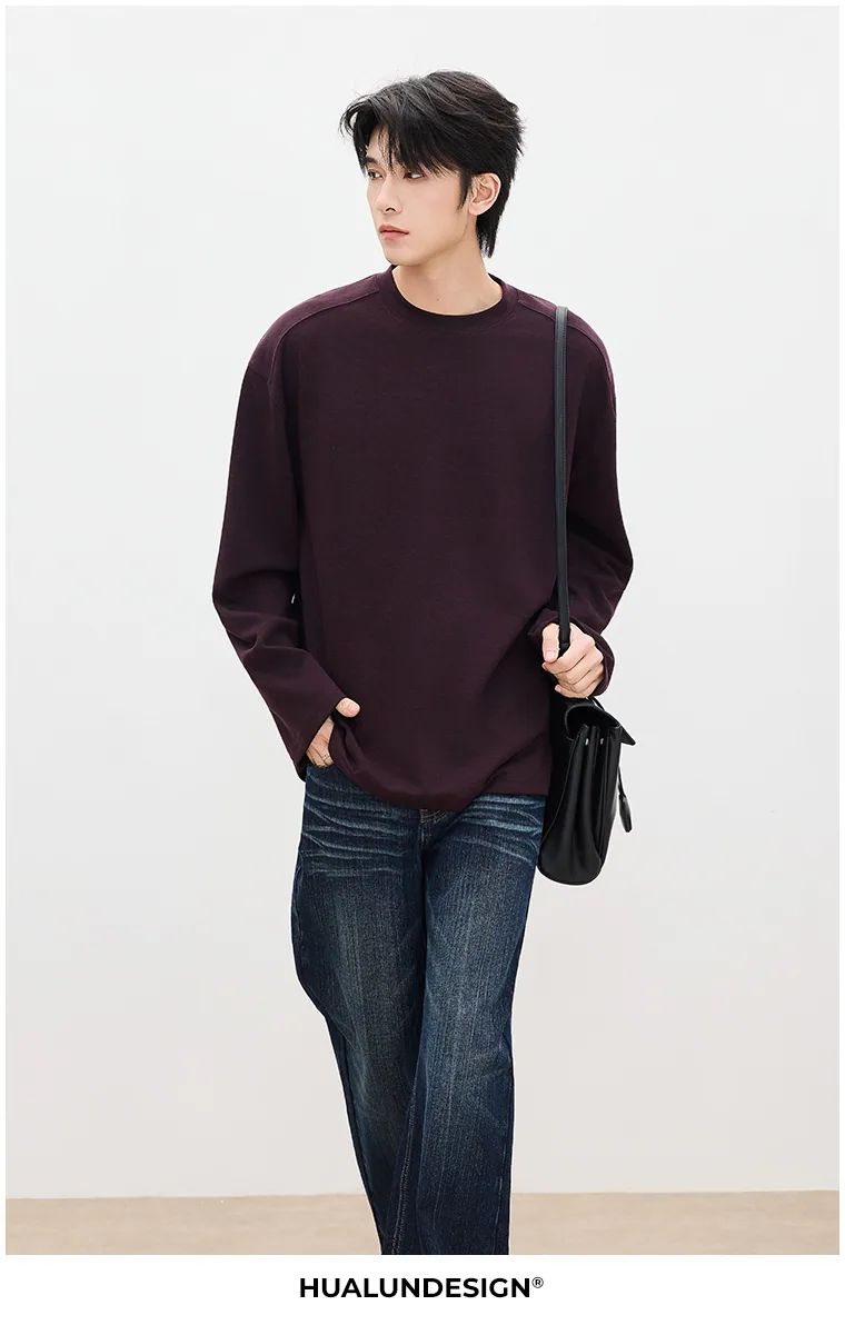 Clean crewneck top — HL-E2600
