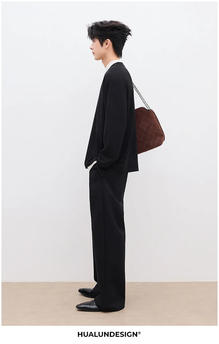 V-neck long-sleeve top — On model 3