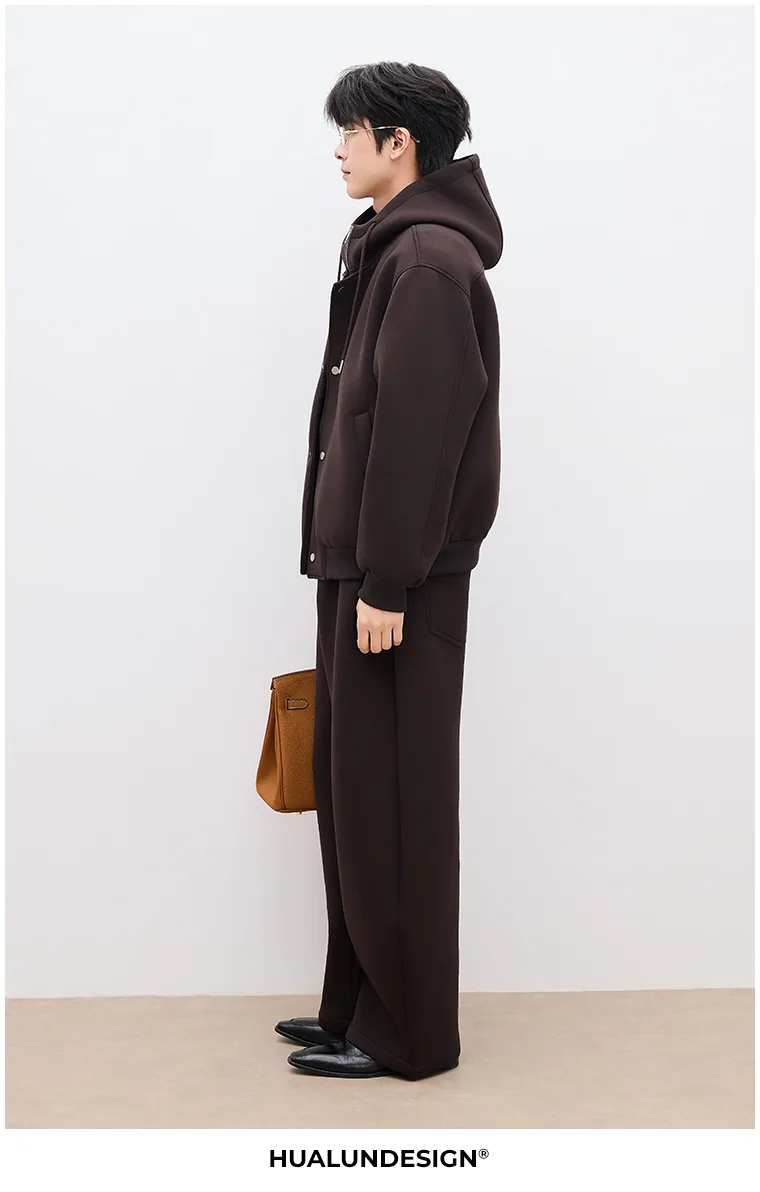 Hooded jacket & trouser set — On model 2